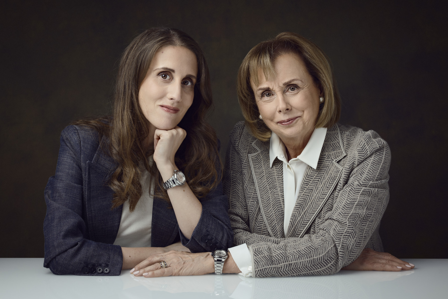 Evelyne and Alexia Genta