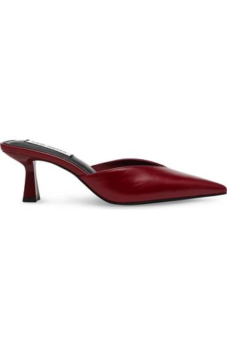 Mod Pointed Toe Mule Pump