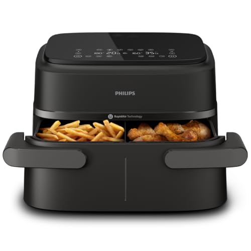 Philips Air Fryer 1000 Series Dual Basket 7.1l Mega Draw or Dual 3.5l+3.5l