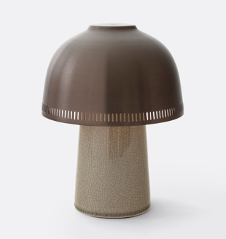 metal mushroom table lamp