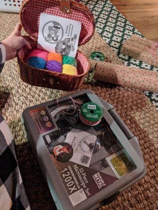 Thrifted Christmas gifts