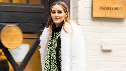 Olivia Palermo Matched Her Shaggy Coat to Her Chanel Bag in NYC