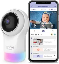 Hubble Connected Nursery Pal Glow Smart HD Baby Camera - £69.99 | £55.25 Save 21%