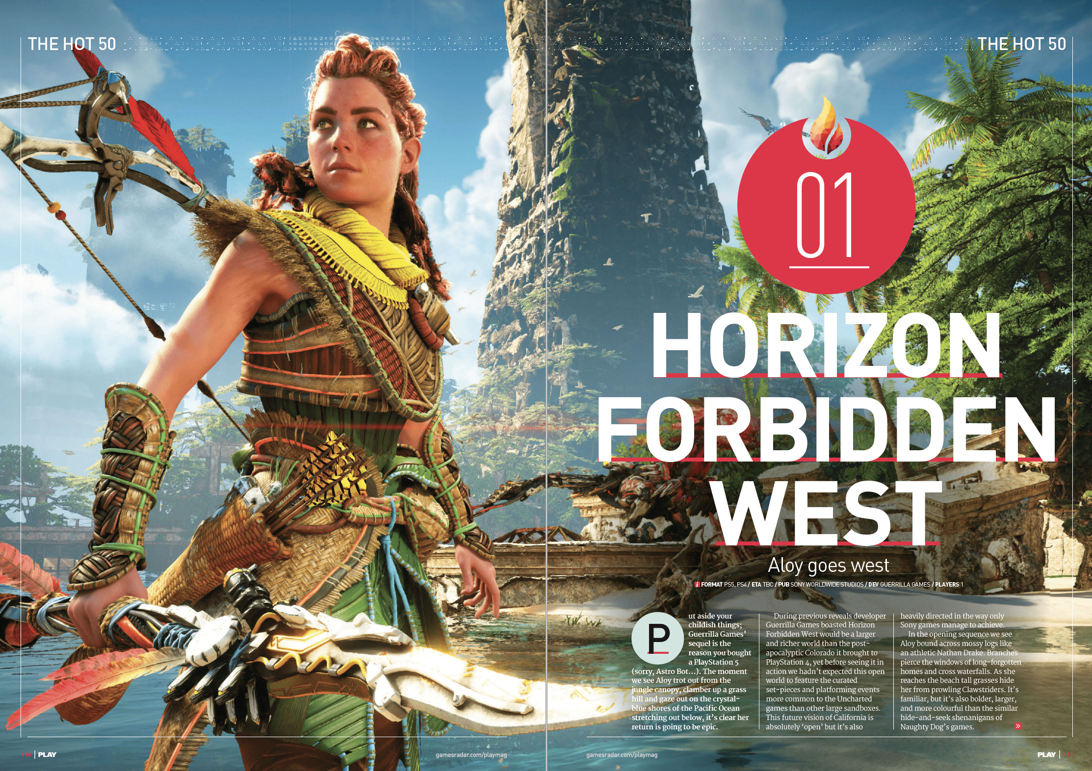 Features of Horizon Forbidden West