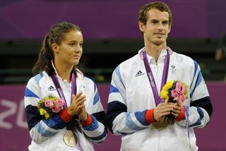 Andy Murray and Laura Robson