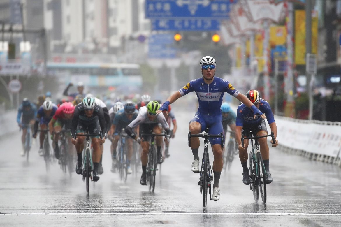 Fabio Jakobsen wins the final Tour of Guangxi stage in wet conditions