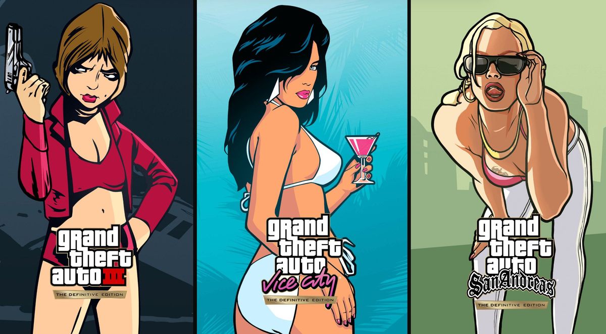 Grand Theft Auto: The Trilogy – The Definitive Edition Now