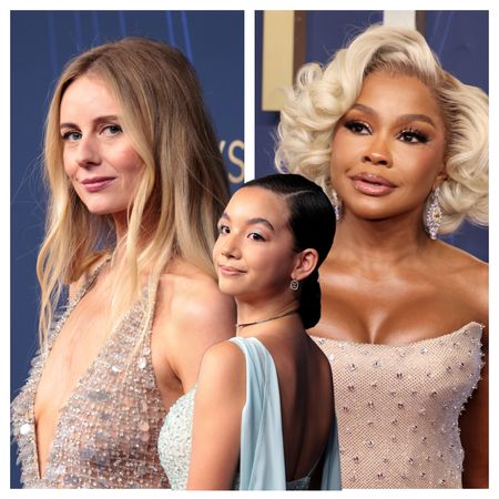 collage of justine lupe, phaedra parks at the emmys