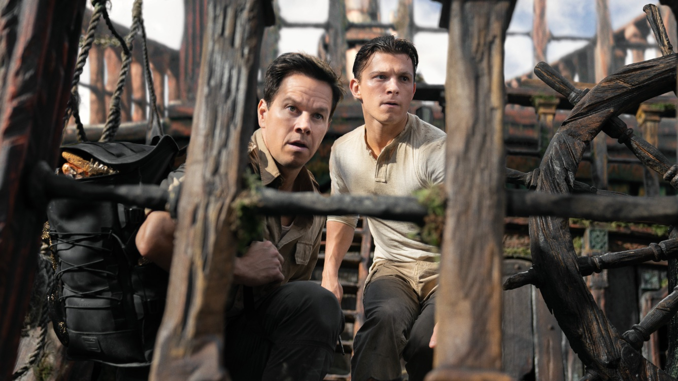 Mark Wahlberg dan Tom Holland di Belum dipetakan