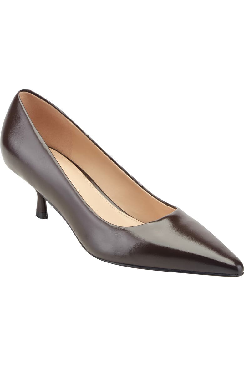 Calynna Pointed Toe Kitten Heel Pump
