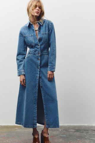 Z1975 Long Denim Dress