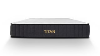 A Titan Plus mattress against a white background