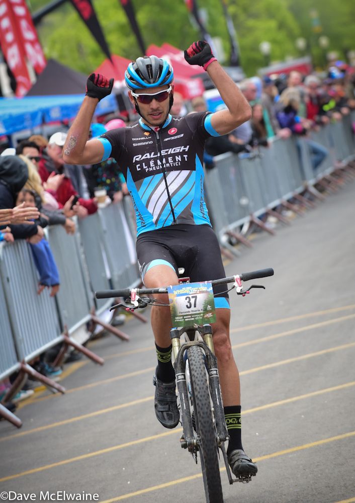 Fernando Paez (Raleigh Clement) finishing fourth
