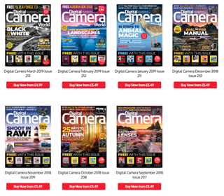 Digital Camera back issues March 2019