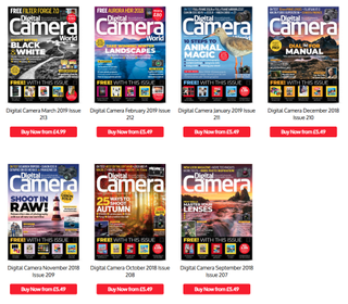 Digital Camera back issues April 2019