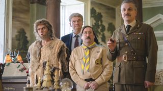 Laurence Rickard as Robin, Simon Farnaby as Julian. Jim Howick as Pat and Ben Willbond as The Captain in the Ghosts Christmas special.