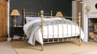 Wrought Iron & Brass Bed Co Arthur bed