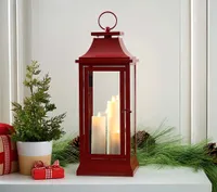 Luminara 19" Heritage Tri-Candle Lantern l Was $113, Now $98.58, at QVC