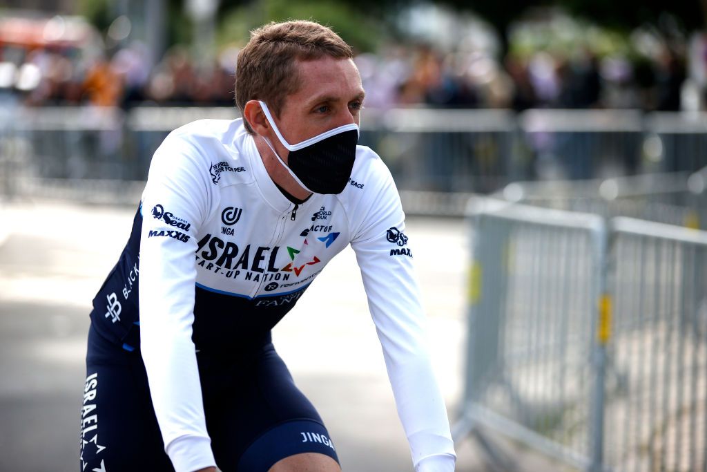 BREST FRANCE JUNE 24 Dan Martin of Ireland and Team Israel StartUp Nation during the 108th Tour de France 2021 Team Presentation LeTour TDF2021 on June 24 2021 in Brest France Photo by Chris GraythenGetty Images