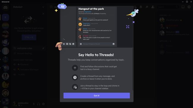 Exclusive: Discord is getting threads – this is what it looks like