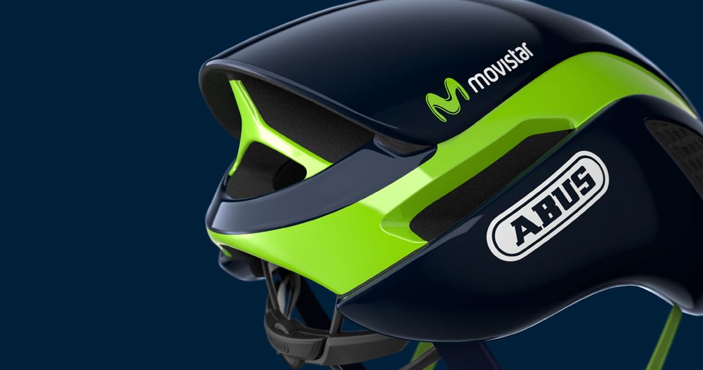The rear of the Abus GameChanger helmet