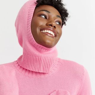 pink balaclava