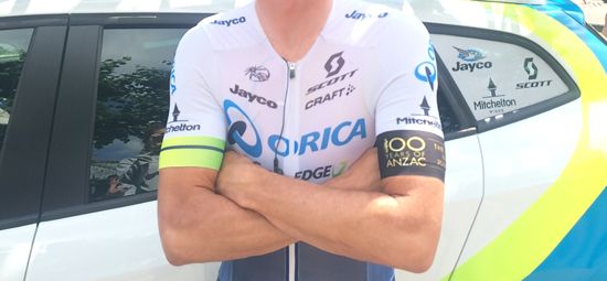Orica-GreenEdge will wear special jerseys during stage 5 commemorating WWI battlefields.