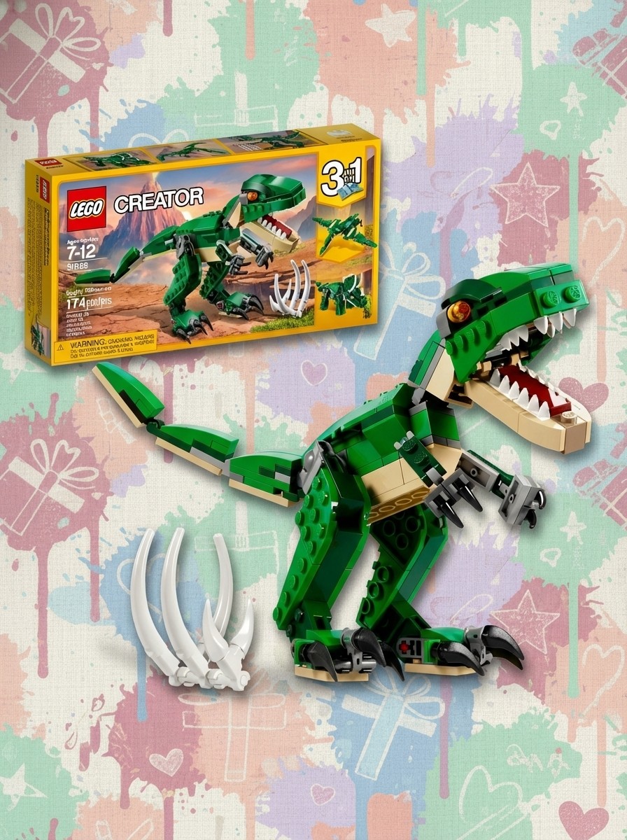 Lego Creator 3 in 1 Mighty Dinosaurs Set 31058