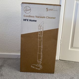 Hoover HFX Cordless Vacuum in box