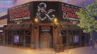 The Dungeons and Dragons tavern