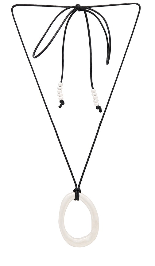 Pear Corded Necklace