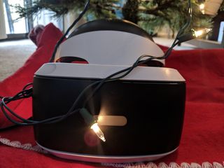 PSVR in xmas lights