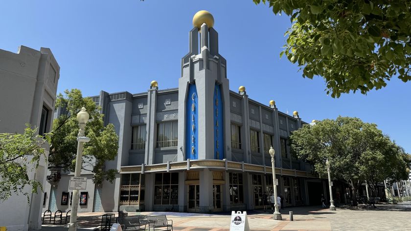 A photo of the outside of The Culver Theater in LA