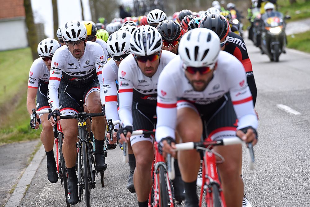 Trek-Segafredo leading the charge at Gent-Wevelgem