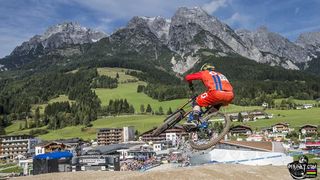 Junior men downhill - Niederberger wins junior men's downhill in Leogang