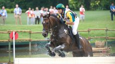 Clayton Fredericks and Ben Along Time at the 2008 Olympics.