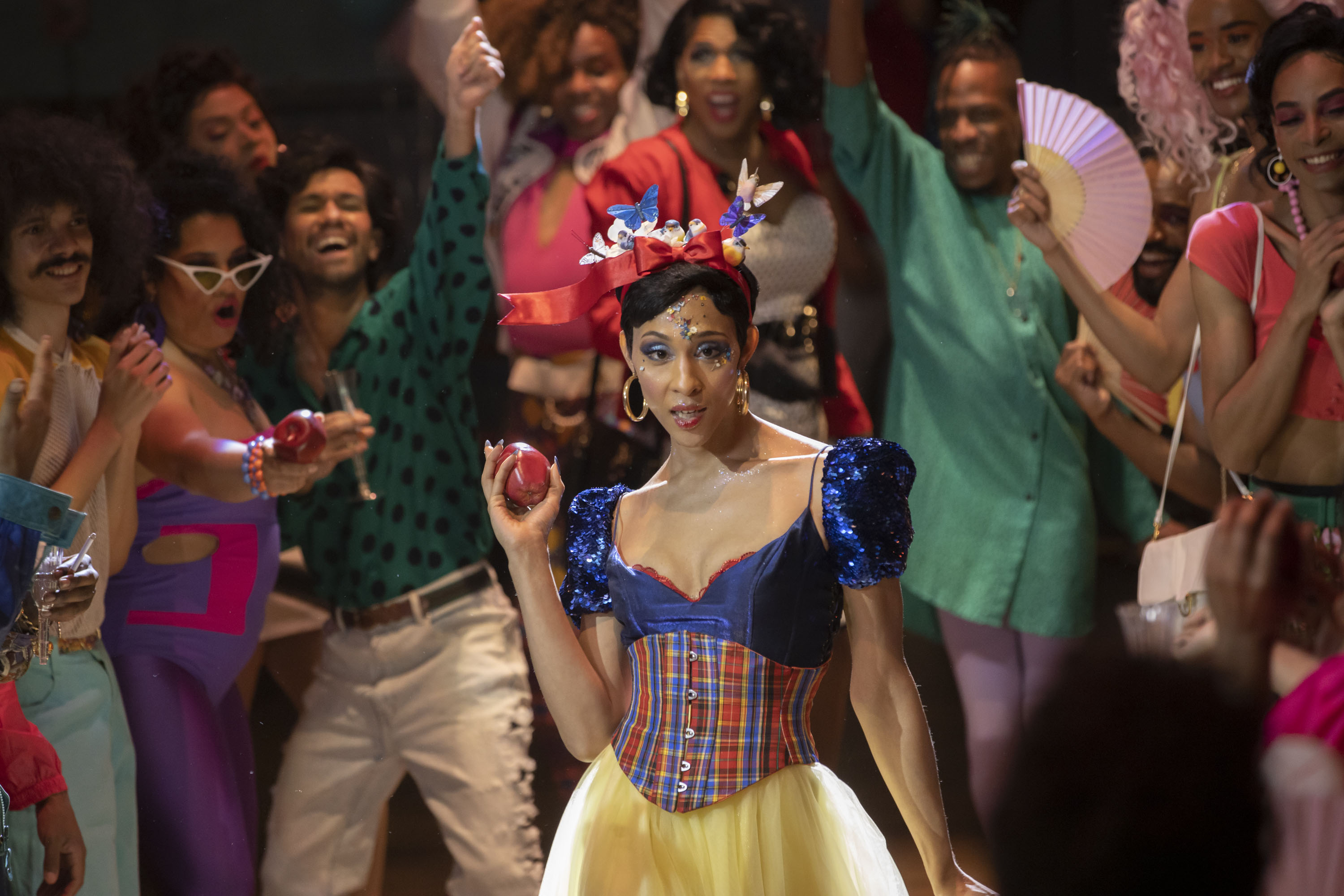 TV tonight Mj Rodriguez as Blanca Rodriguez-Evangelista.