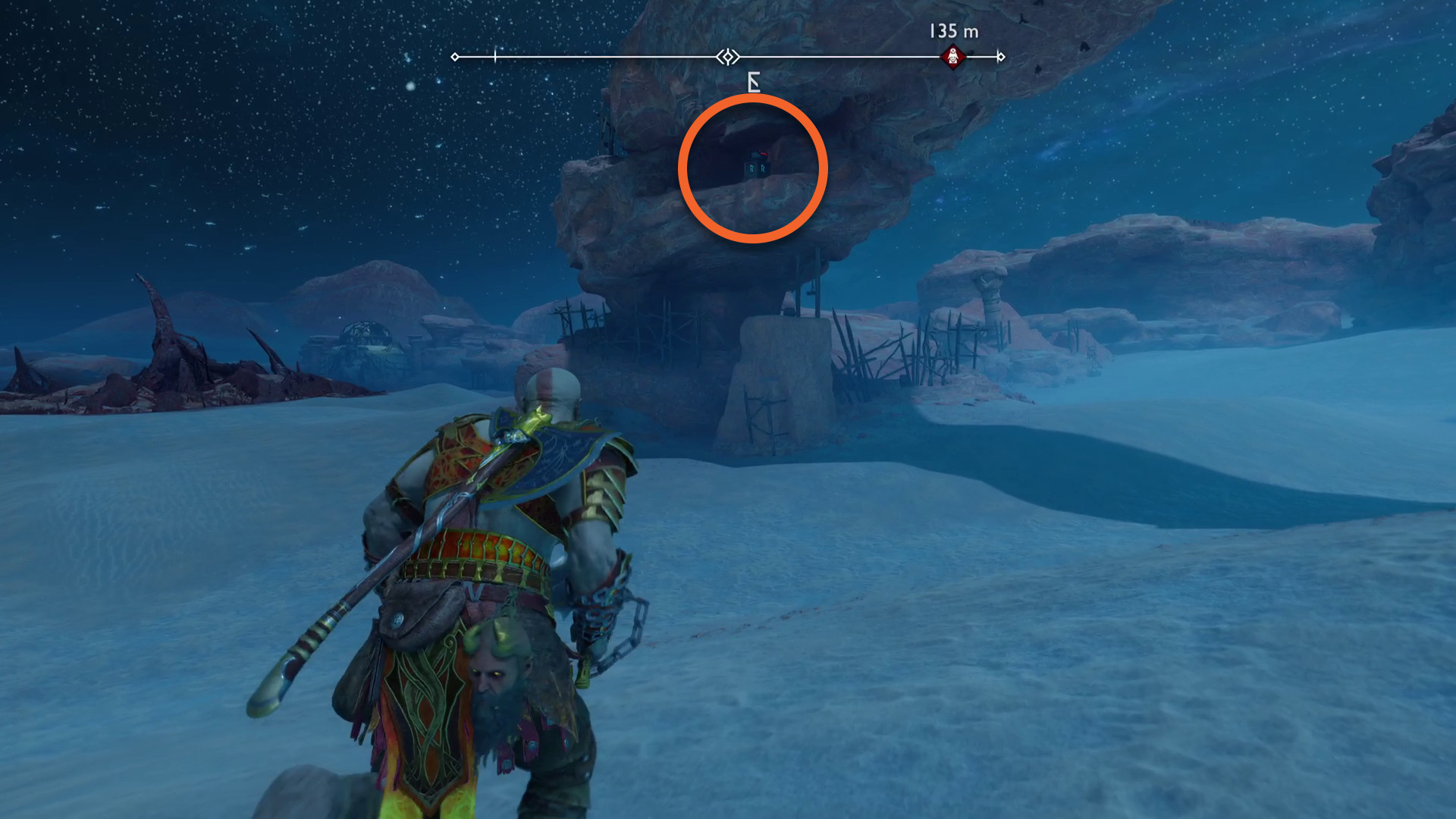 God of War Ragnarok runic Nornir chests in Alfheim