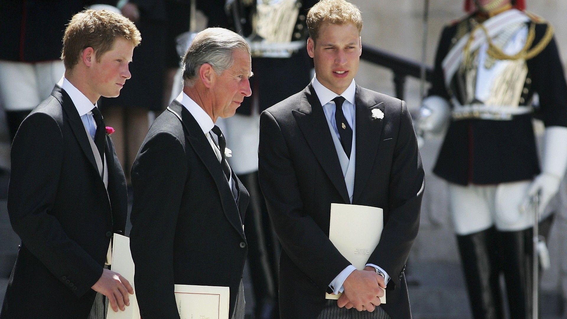 prince harry and william and charles