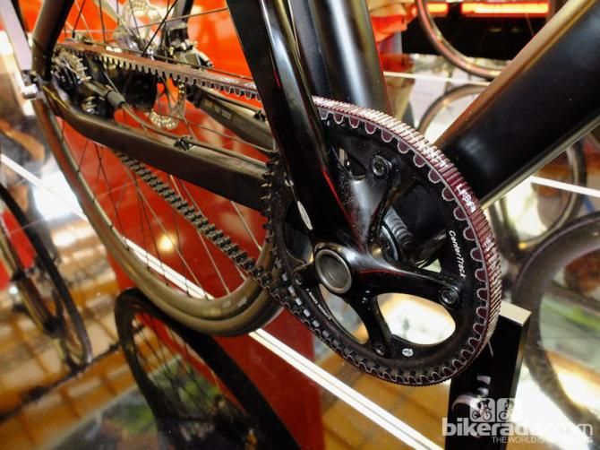 The chunky toothed belt drive should require almost no maintenance