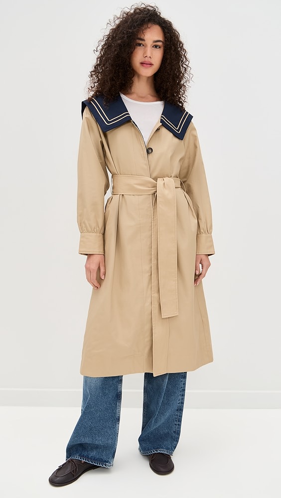 Damson Madder Ella Trench