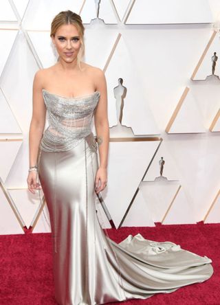 Scarlett Johansson attending the Academy Awards in Los Angeles, California