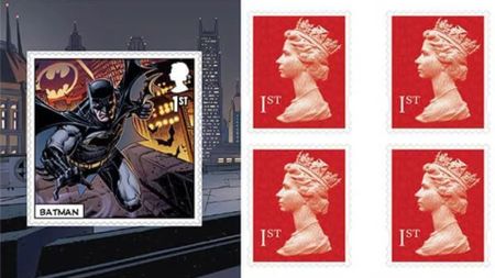 Batman stamp