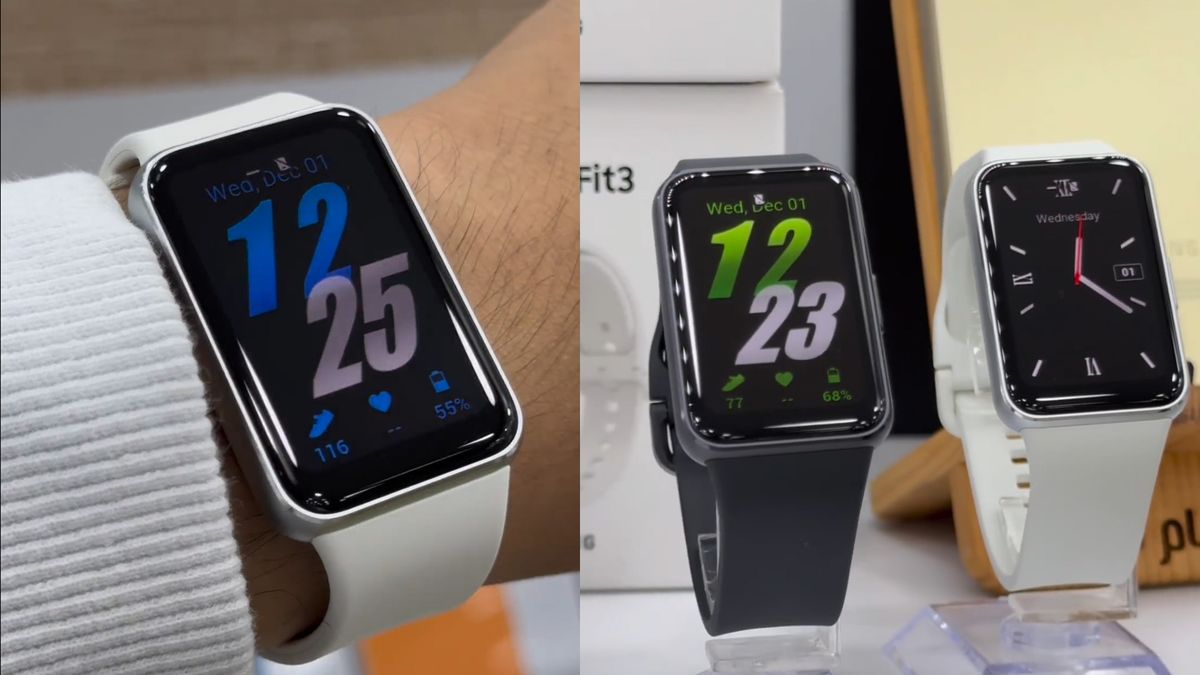 Samsung Galaxy Fit 3 hands on video leak shows sports watch in full T3