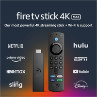 Fire TV Stick 4K Max for Wi-Fi 6: was $54.99