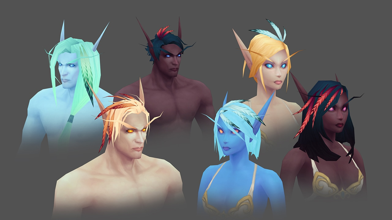 Blizzard promises to make the blue elves in World of Warcraft: Forever look worse (positive)