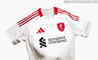 Liverpool away shirt 2025/26