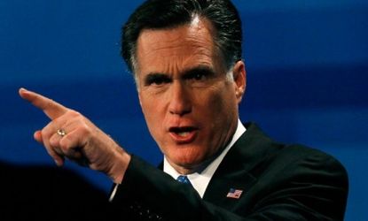 GOP presidential contender Mitt Romney