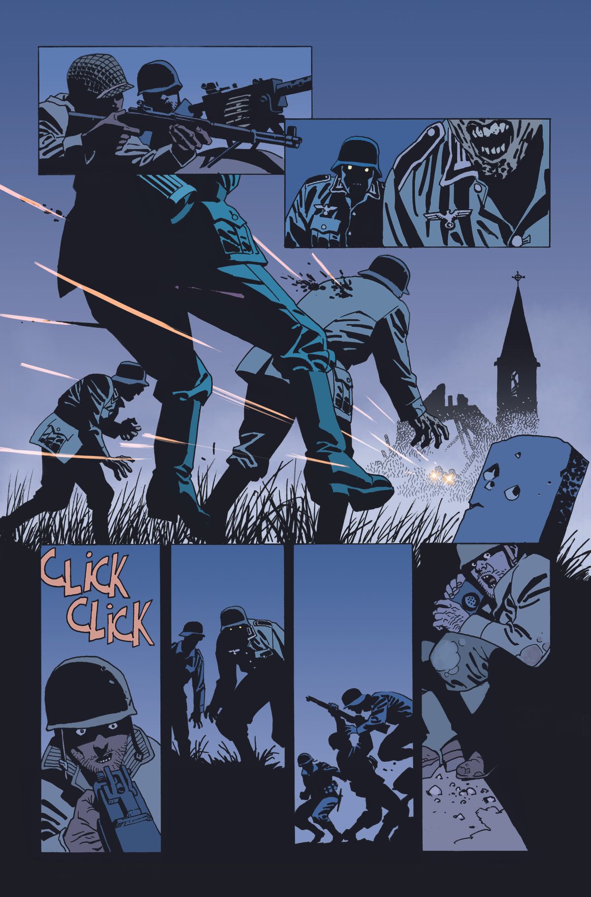 DC Horror Presents: Sgt. Rock vs. The Army of the Dead #1 preview