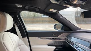 BMW 7 Series interior speakers and door